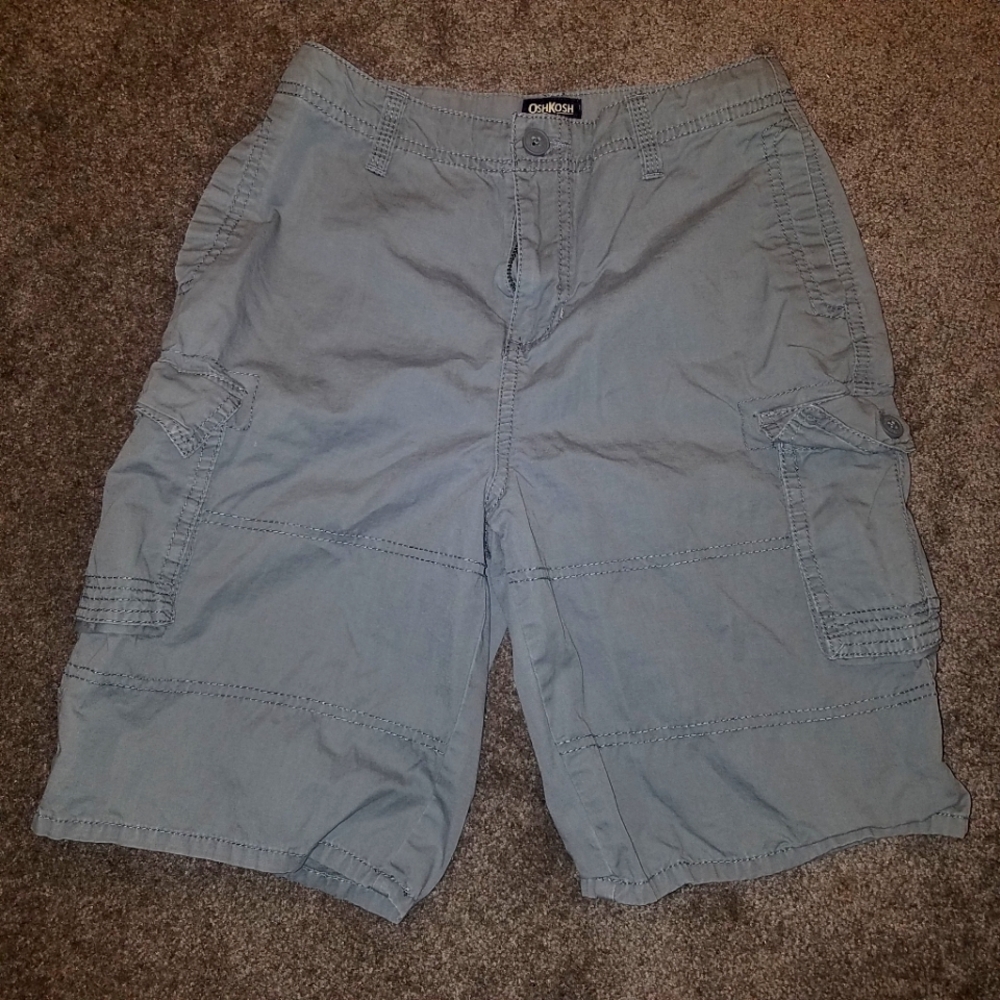 Oshkosh B'gosh Kids Cargo Shorts 14 Green.